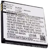 123accu Fly BL4249 accu (900 mAh, huismerk)