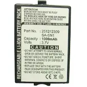 123accu Sagem SA-SN2 / SA-SN1 / SA-SN3 accu (1000 mAh, huismerk)