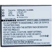 123accu Doov BL-C04 accu (1200 mAh, huismerk)