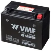 VMF PowerSport AGM 51921 / YB16L-B / 519011019 accu (12V, 19Ah, 210A)