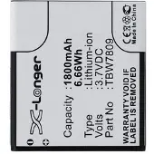 123accu K-Touch TBW7809 accu (1800 mAh, huismerk)