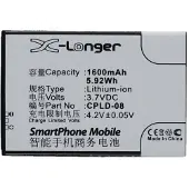 123accu Coolpad CPLD-08 accu (1600 mAh, huismerk)