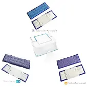 123accu iRobot wasbare pad set van 3 (huismerk)