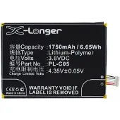123accu Doov PL-C03 / PL-C05 accu (1750 mAh, huismerk)