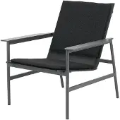 Brafab Soro loungefauteuil Antraciet-teddy black