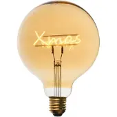 LUEDD Kerst E27 LED lamp xmas filament G125 amber 1.8W 100 lm 1800K