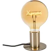 QAZQA Kersttafellamp goud incl. LED - Facil