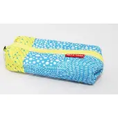 Lannoo Graphics Hello There - pennenetui - hoekig - blauw/geel