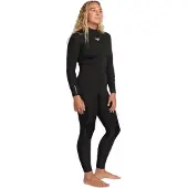 Roxy Prologue 5/4 Mm Dames Neopreen Wetsuit Met Lange Mouwen En Rugrits