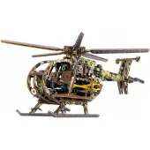 Wooden City 3D houten helikoptermodel - beperkte editie