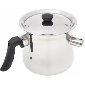 Odelo Melkpan met fluitje & deksel 1L - RVS, Inductie Geschikt