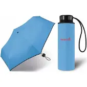 Happy Rain Compacte Paraplu 16,5cm Blauw - Past in Elke Tas
