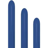 Sempertex 260s - Solid Royal Blue - - 50 Stuks - modeleerballon