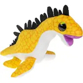 LUMO Stars Tactic - Pluche - Knuffeldino Plesiosaur - 24 cm - Zacht pluche - Grote ogen - Fins design - Fantasiespel - Inclusief app met spelletjes