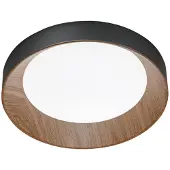 LUCE Design LED-plafondlamp Arka, zwart, Woon-/ Eetkamer, metaal, Modern, LED plafondlamp