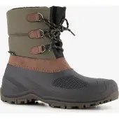 Mountain Peak gevoerde heren snowboots bruin zwart maat 45/46