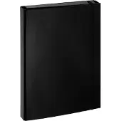 Pagna chemise ? ?lastiques basic colours, format a4, noir 21309-01