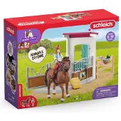 Schleich 42710 – Horse Club Horse Box – Hannah en Cayenne