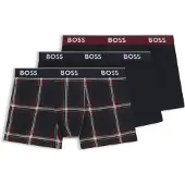 Hugo Boss Boxershorts 'Power' marine / spar / rood / wit
