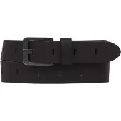 Petrol Industries Riem Jongens - Broekriem - Verstelbaar - Leer - Zwart - 75 cm