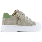 Shoesme leren sneakers taupe Bruin Jongens Imitatieleer Meerkleurig - maat 28