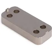 Dulimex DX Onderlegplaat kozijn t.b.v. RUZ-WKS-300 serie rvs