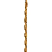 Bailey Textielsnoer gedraaid metallic goud 2 x 0.75mm², 3 meter
