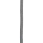 Bailey Textielsnoer metallic zilver 2 x 0.75mm², 3 meter