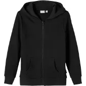 Name it Sweatvest 'NKMNes' zwart