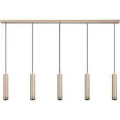 Eth Zandkleurige hanglamp Miller Sand 5-lichts