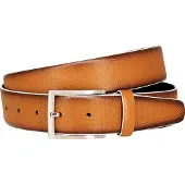 Lindenmann leren heren riem - cognac