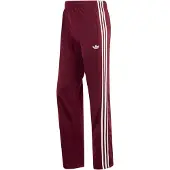 Adidas Originals Broek 'Firebird' wijnrood / offwhite