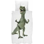 Snurk Dekbedovertrek Dino Percal Met Ritssluiting-140 x 200 / 220 cm | 1-Persoons