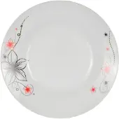Epewex Porseleinen Diep Bord 23 cm - Elegante Bloemendessin