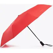 WITTCHEN PA-7B-168-3 Elegante Rode Vouwparaplu 22cm Compact