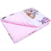 BabyLux Velvet & Katoenen Baby Deken 100x75cm - Zacht & Warm