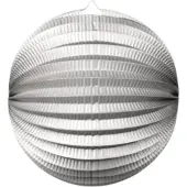 We Fiesta Wefiesta - lampion - Metallic Zilver - (25 cm)