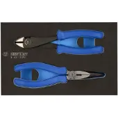 King Tony Tangen Set met Schuimrubber Inleg - 2 Delig