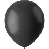 Folat - ballonnen Midnight Black 10 stuks