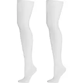In Control 2pack kinderpanty 60 denier - offwhite - 146/152