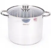 Odelo Grote roestvrijstalen soeppan met deksel - 9L, 24cm