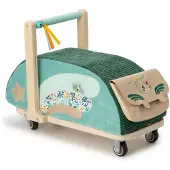 Lilliputiens - Loopwagen met zitvlak - Joe de draak