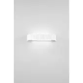 LUCE Design LED-wandlamp Niike, wit / opaal, Woon-/ Eetkamer, metaal, Modern, LED wandlamp