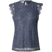 Pieces Blouse 'PCOLLINE' donkerblauw