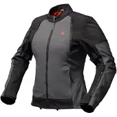 Modeka Muva Lady Textieljack Zwart/Antraciet 46, Dames