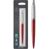 Parker Jotter-balpen | Kensington Red | Medium punt met blauwe inkt