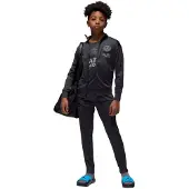Nike Paris Saint-Germain x Jordan Strike Trainingspak 2025-2026 Kids Zwart Grijs