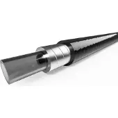 Elvedes Rem buitenkabel met voering 30 meter / Ø5,0mm - zwart (30 meter in doos)