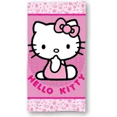 Hello Kitty Pinky strandlaken 70 x 140 cm - polyester