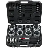 Ks Tools 700.1810 Druk- en trekhulzen-set 46-delig